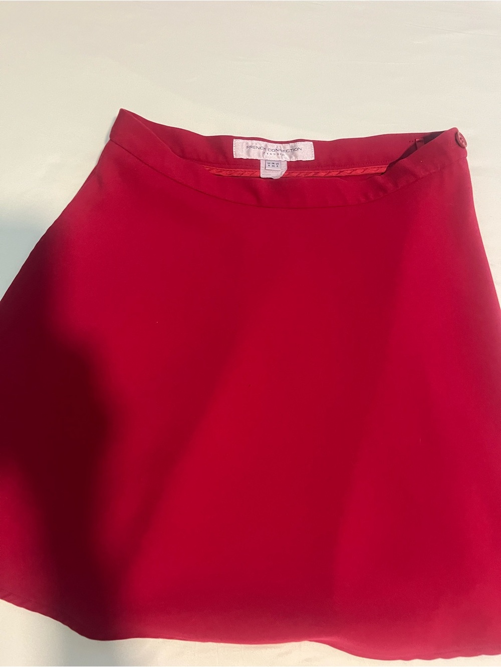 French Connection Dark Pink Mini Skirt
